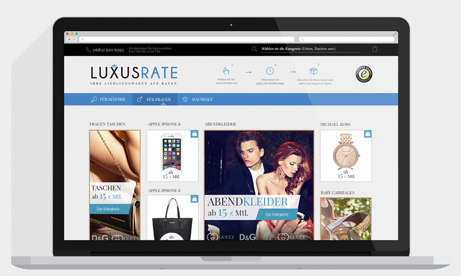 Luxusshop-Online-Shop